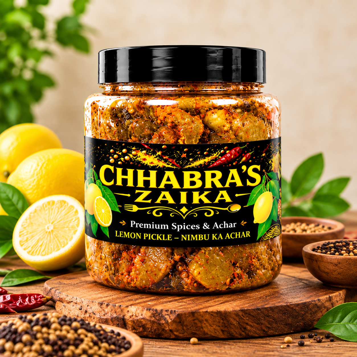 Chhabra’s Zaika Lemon Pickle | Nimbu Achar – 1 kg
