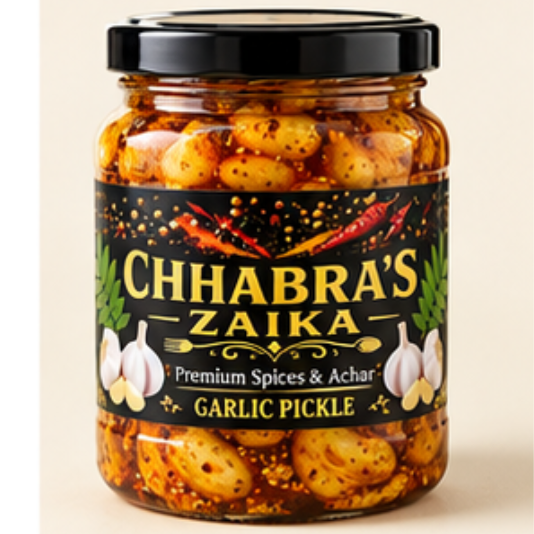 Chhabra’s Zaika Garlic Pickle – 1 KG - Image 2