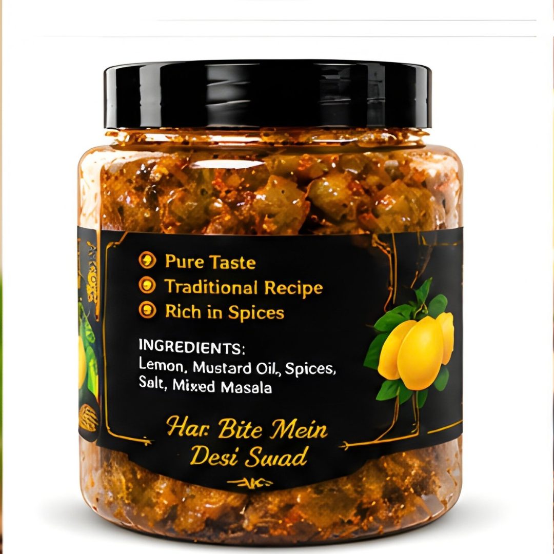 Chhabra’s Zaika Lemon Pickle | Nimbu Achar – 1 kg - Image 6