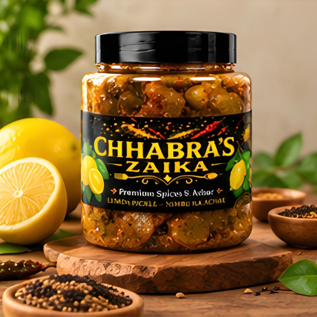 Chhabra’s Zaika Lemon Pickle | Nimbu Achar – 1 kg - Image 5