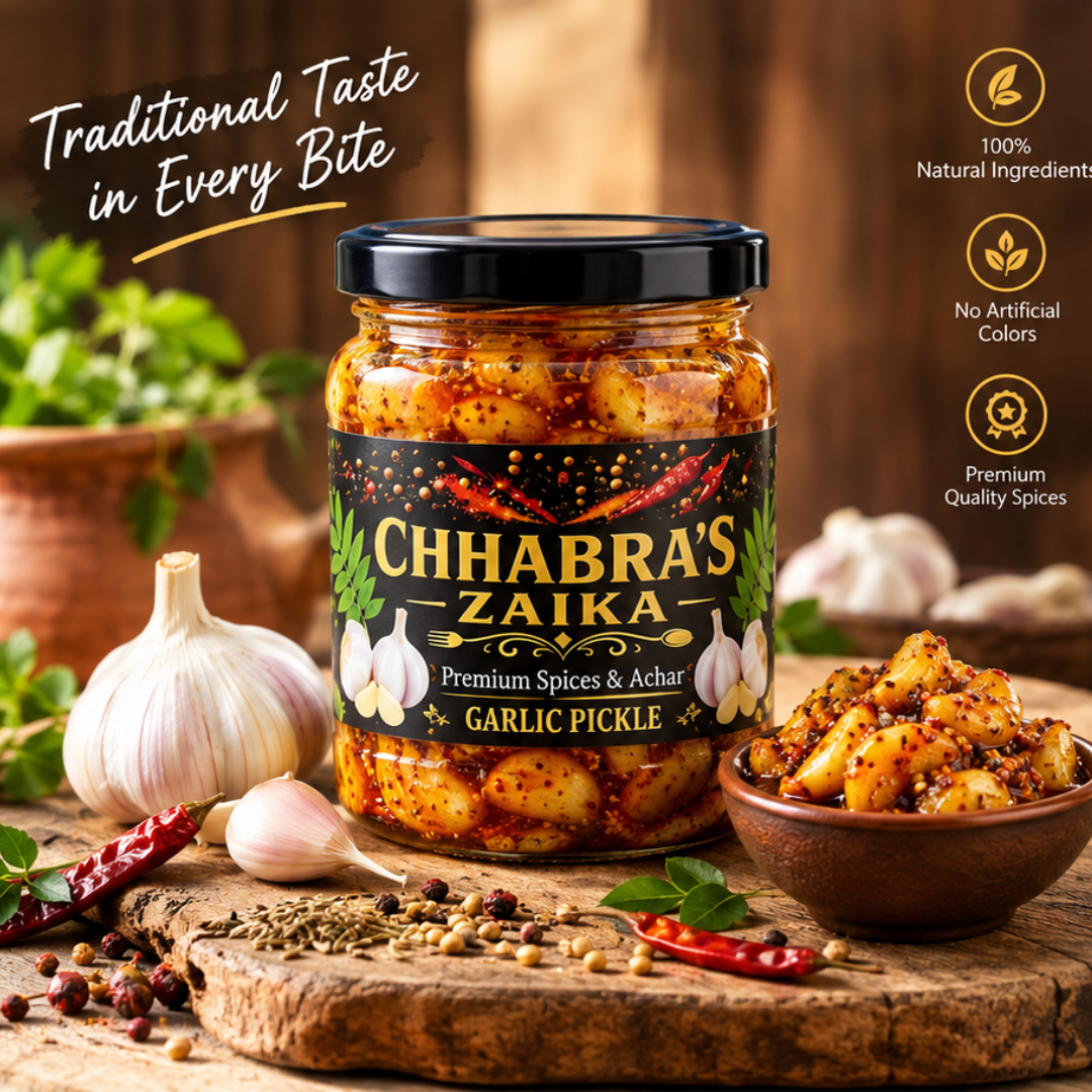 Chhabra’s Zaika Garlic Pickle – 1 KG